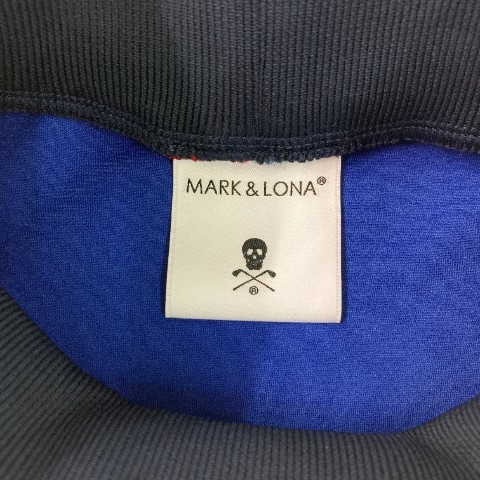 MARK&LONA マークアンドロナ 2022年 半袖ハイネックインナーTシャツ ネイビー系 36 [240101075431] ゴルフウェア レディース_画像5