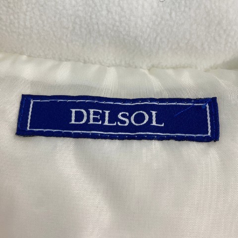 DELSOL デルソル ダウン ジップベスト ホワイト系 M [240001902110] ゴルフウェア レディース_画像5