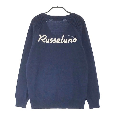 【1円】【美品】RUSSELUNO ラッセルノ RSW-1930501 Vネック ニットセーター ルチャ 1 [240001938147]_画像2