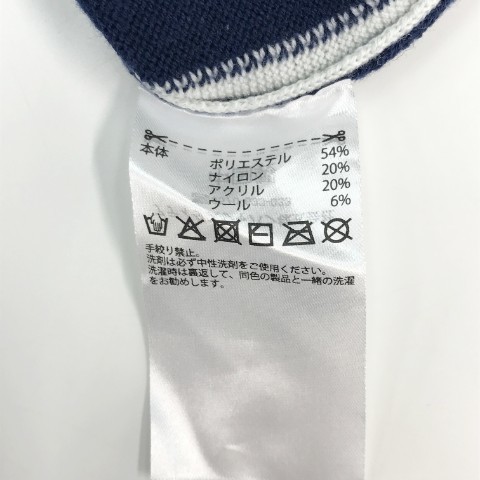 【1円】ADIDAS GOLF アディダスゴルフ Vネック ニットベスト M [240101051321]_画像7