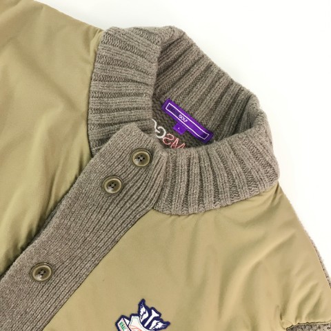 【１円】BEAMS GOLF ビームスゴルフ ニットジャケット ベージュ系 L [240001814574]_画像3