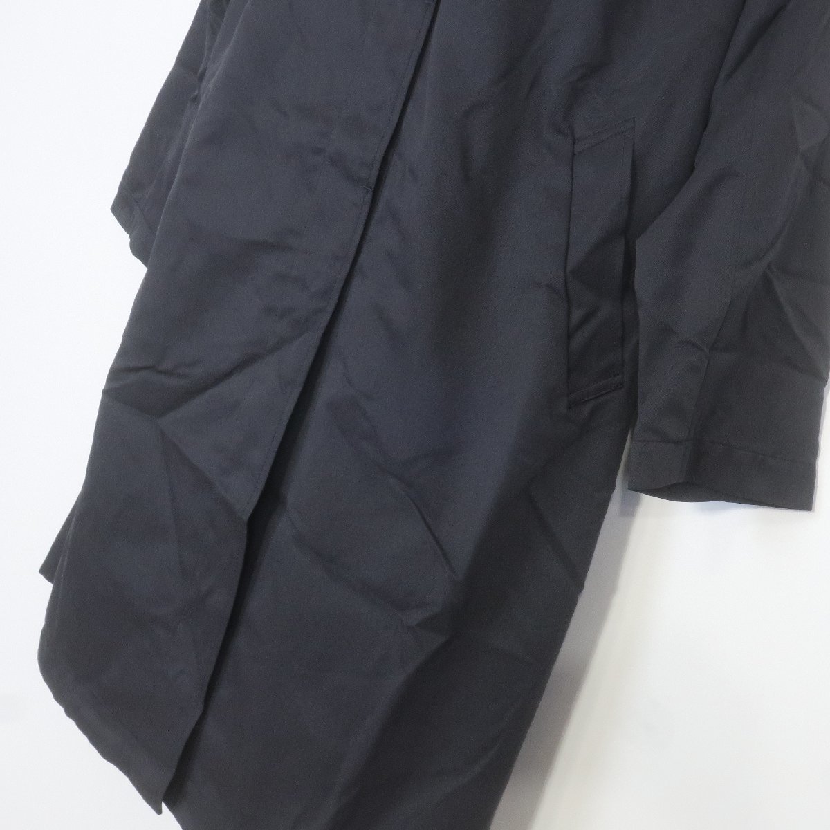 [ new goods!]gree*n[nout] green Note * long possible to use standard design! turn-down collar coat large size 15 navy blue series spring autumn put on turning power eminent z5122