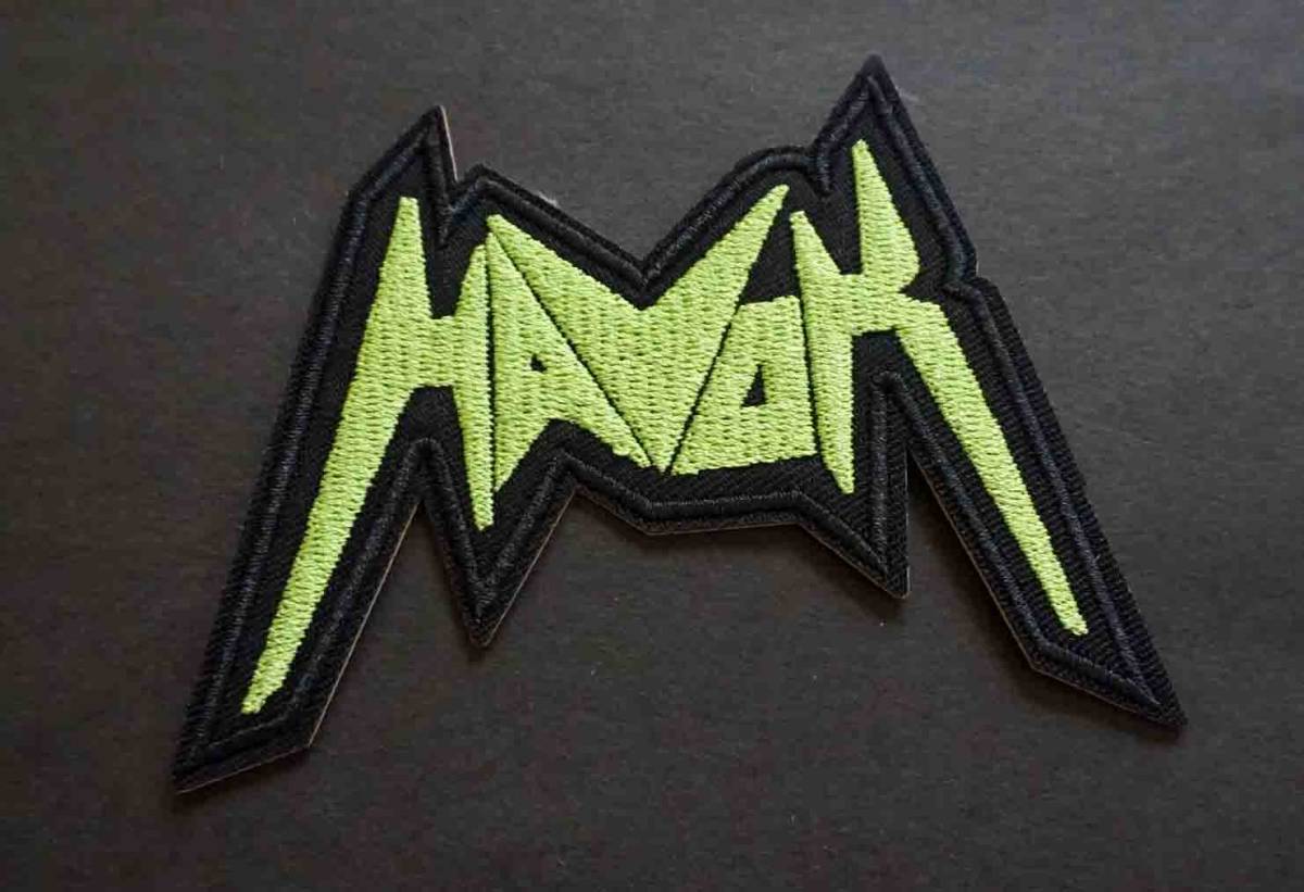 緑黒(黄緑)■新品『 HAVOK 』 コロラド　スラッシュ・メタルバンド　アメリカ 刺繍ワッペン◎◆ミリタリー・サバゲー■洋服・衣類・衣服DIY_画像3