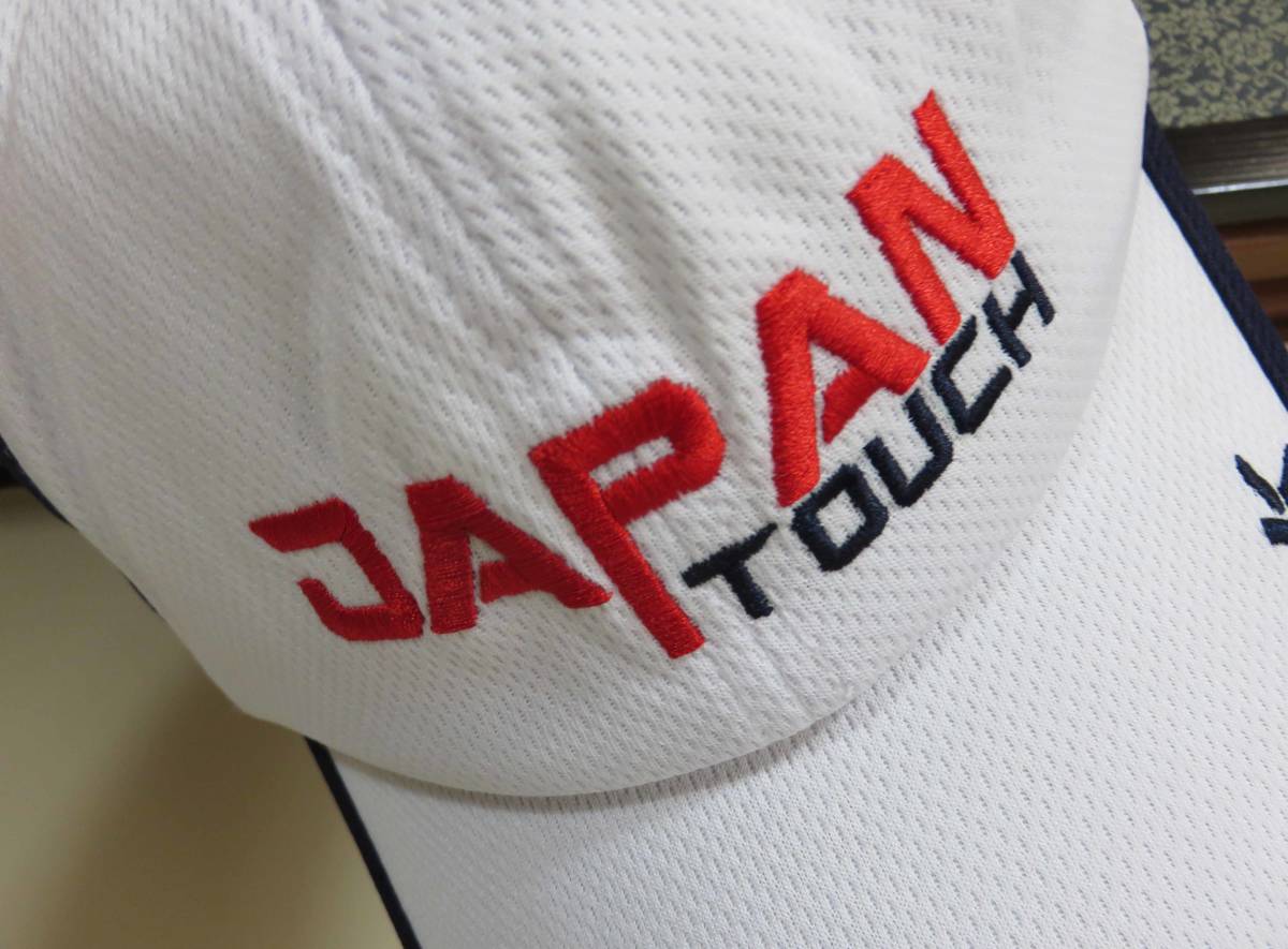 白■新品■刺繍☆BLKタッチラグビー 女子日本代表TOUCH BLOSSOMS タッチ・ブロッサムズ帽子 トレーニングキャップ◎ベースボールキャップの画像5