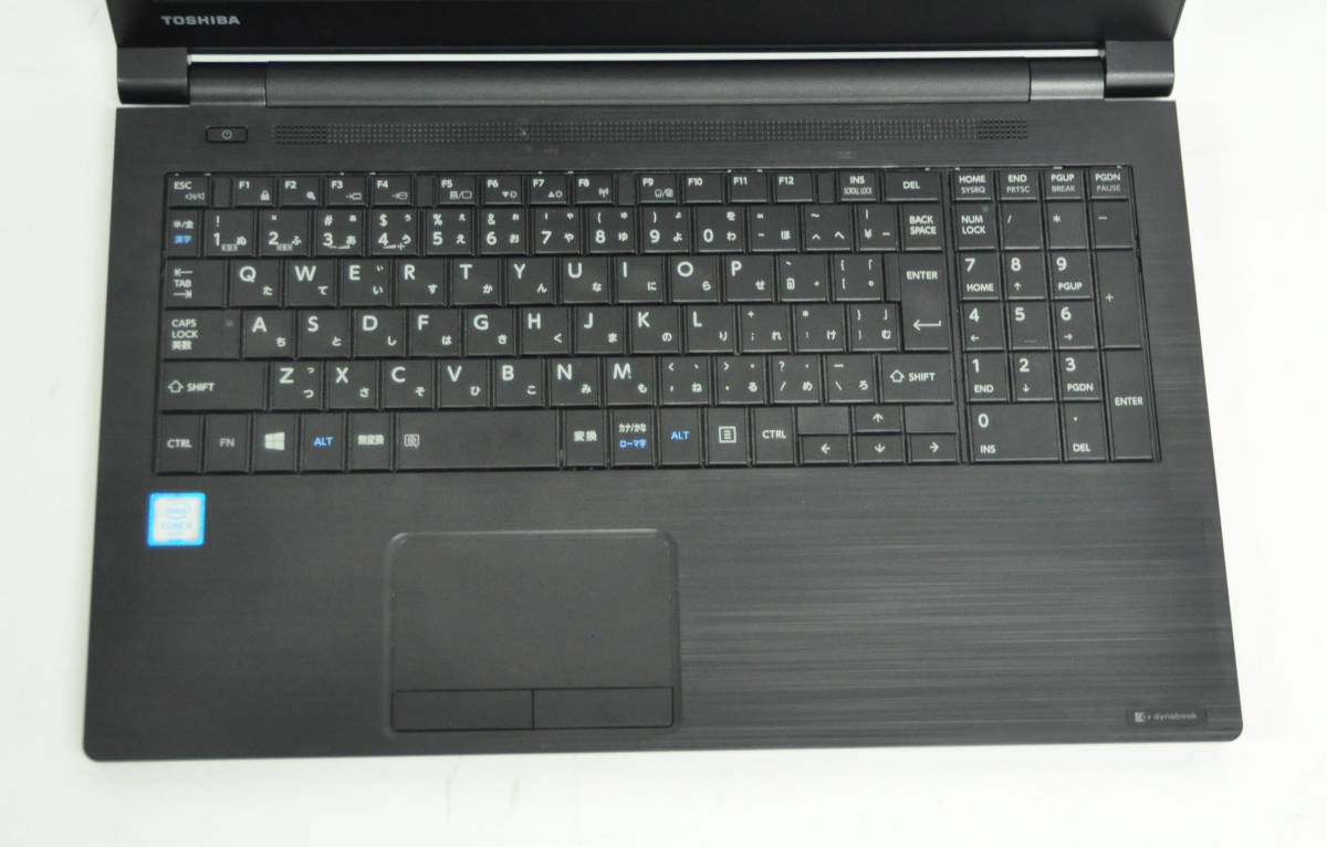 良品 ! テンキー ! 大画面15.6インチ dynabook B65/M Core i3-8130U 2.2GHz/ メモリ8GB/ HDD 500GB/ マルチ/ 無線/ Win10_画像2