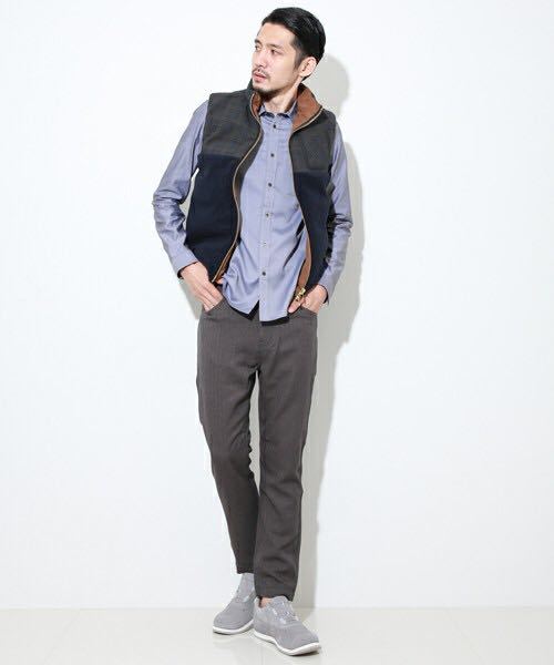 Glen Check Boa DOWN VEST