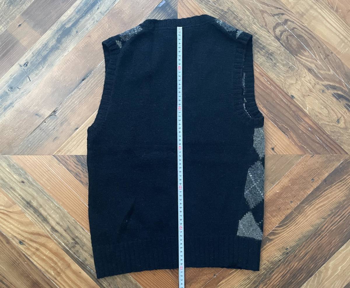 美品】ポロ ラルフローレン Vネック アーガイル柄 ニット ベスト POLO RALPH LAUREN VEST S_画像4