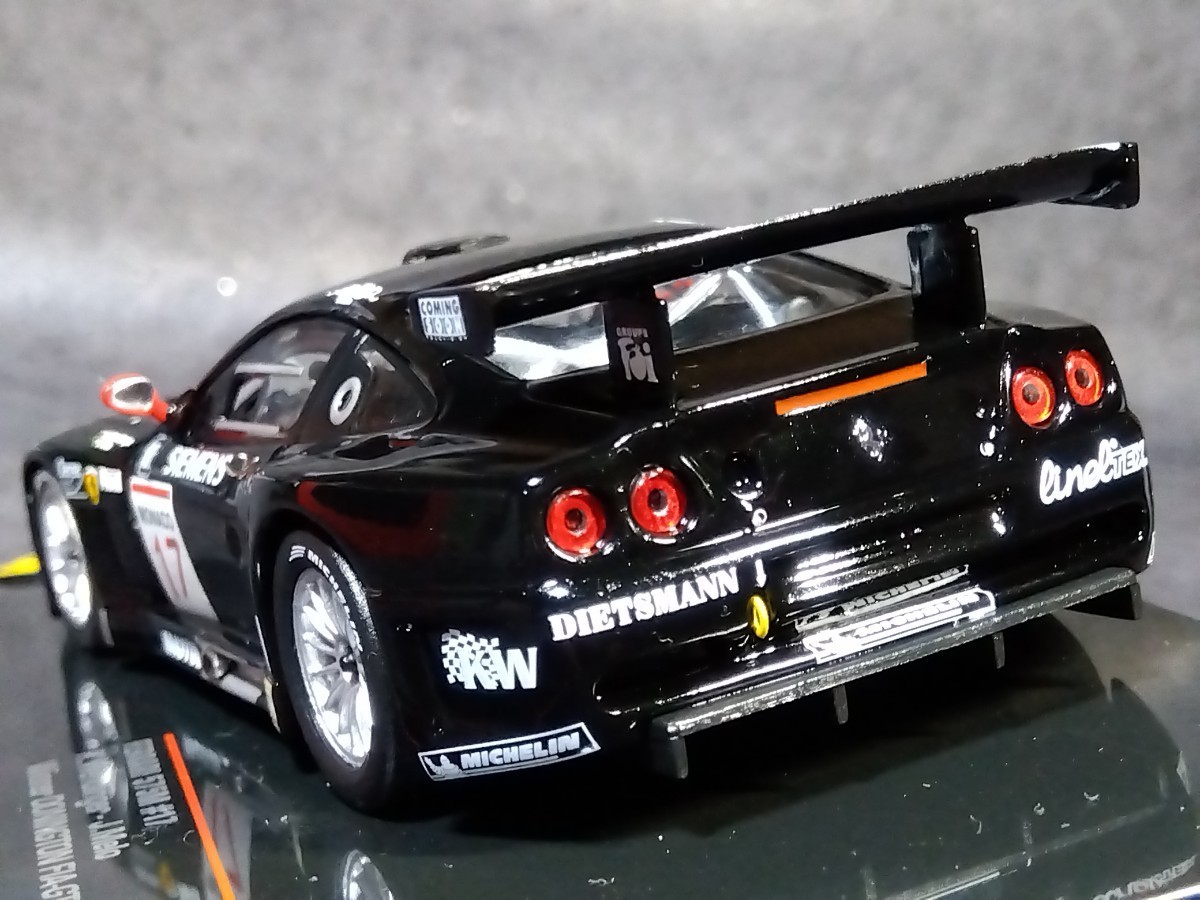 イクソ 1/43 フェラーリ 575M JMBレーシング 2004年 FIA GT 選手権 ドニントンラウンド優勝車仕様_画像4