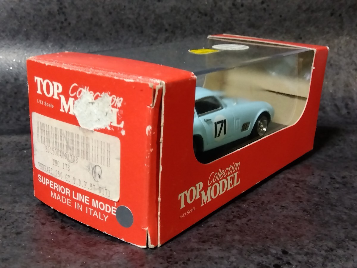 トップモデル 1/43 フェラーリ 250GT TDF 1957年 ツール・ド・フランスオート出走車仕様_画像10