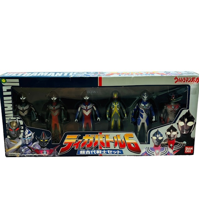 超希少 ウルトラマンティガ スクラッチバトル未使用 専用コイン付 ウルトラマンティガ ティガバトル6 超古代戦士セット 『未開封未