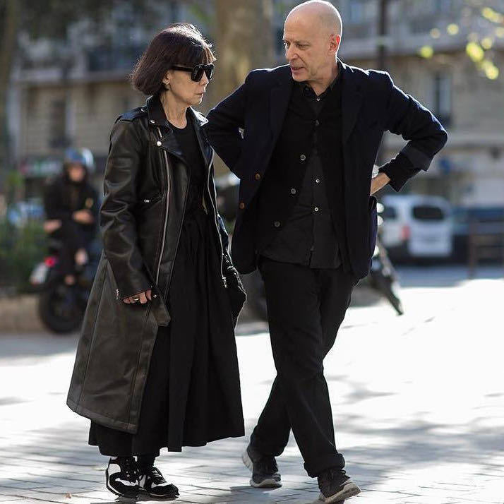 川久保玲着用 BLACK COMME des GARCONS ライダースコート 川久保玲着用 BLACK COMME des GARCONS ライダースコート
