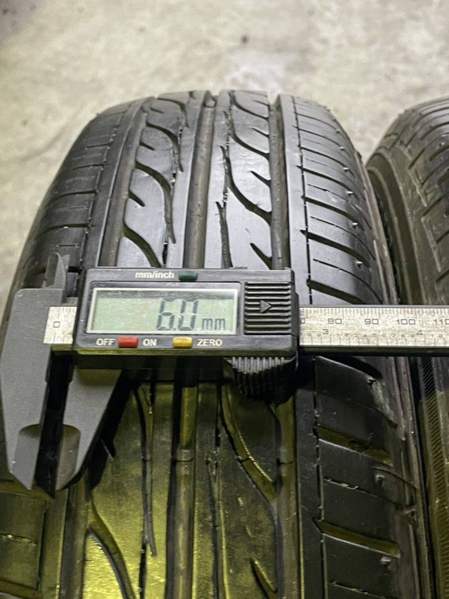 (4663)特価 バリ山 145/80R13 デュエット Nボックス モコ キャロル プレオ ワゴンR タント アルト 20.21年製 4本セット_画像5