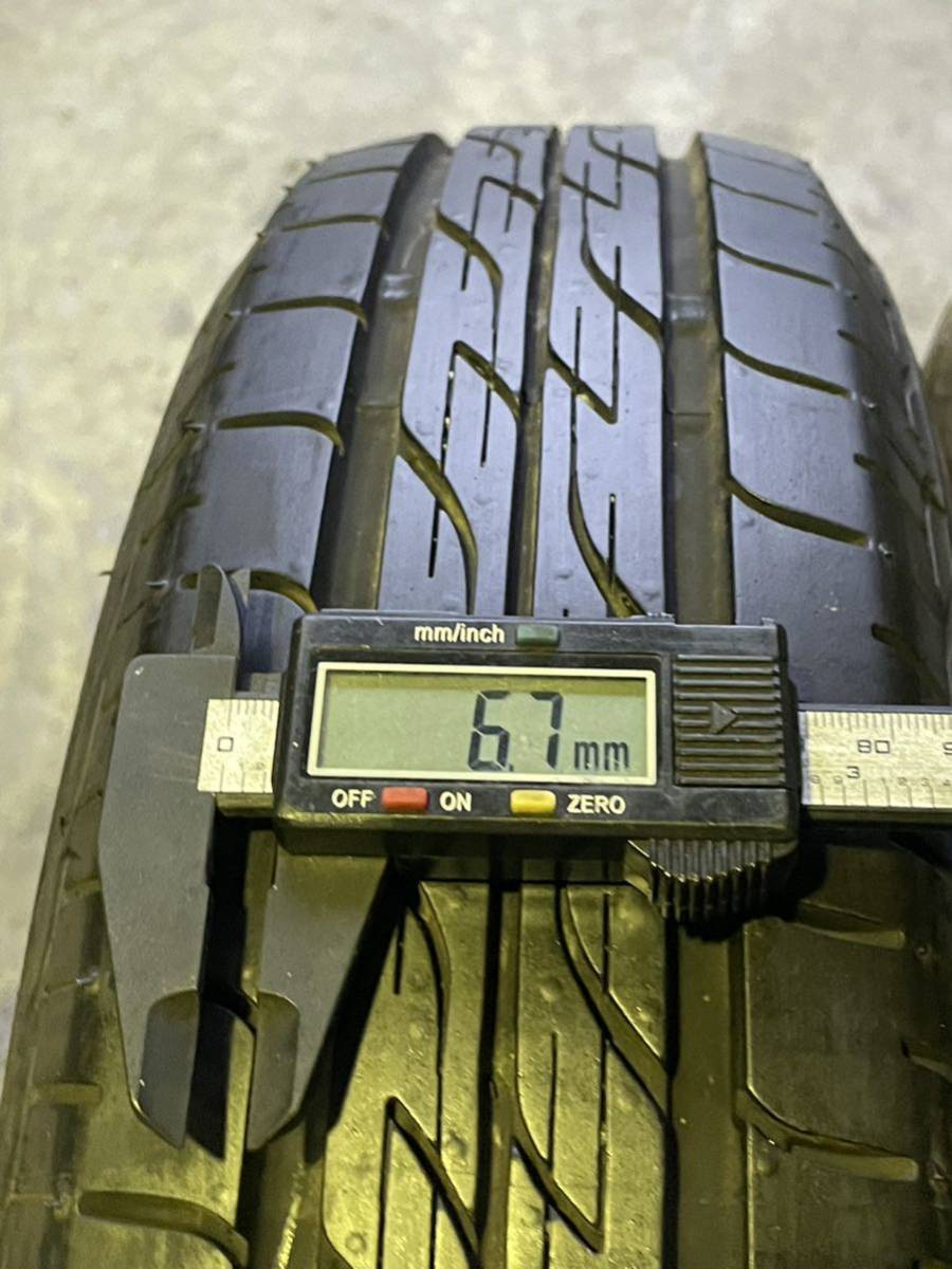 (4667)特価 バリ山 145/80R13 デュエット Nボックス モコ キャロル プレオ ワゴンR タント アルト 20年製 4本セット_画像4