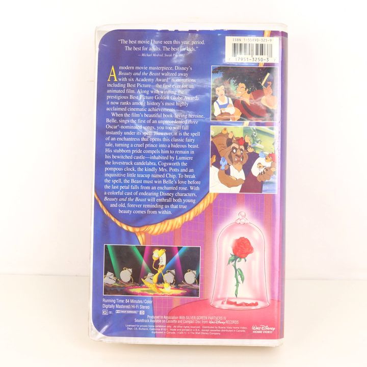 ディズニー 美女と野獣 VHS ビデオテープ 映画 動作未確認 Disney_画像2