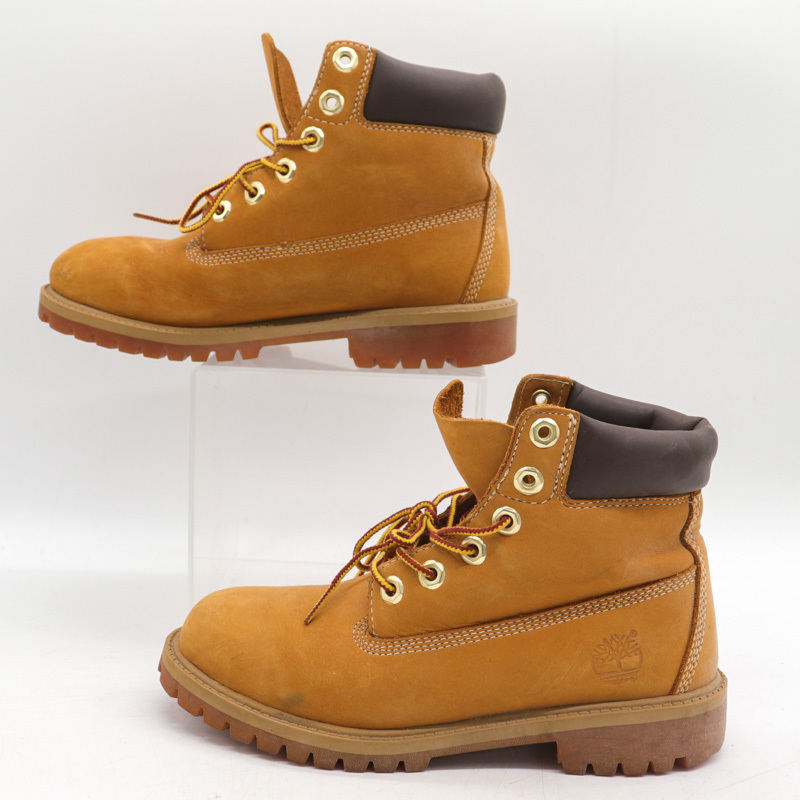 ティンバーランド ブーツ 6インチ プレミアム12909 ブランド シューズ 靴 キッズ レディース 22.5cmサイズ ブラウン Timberland_画像8