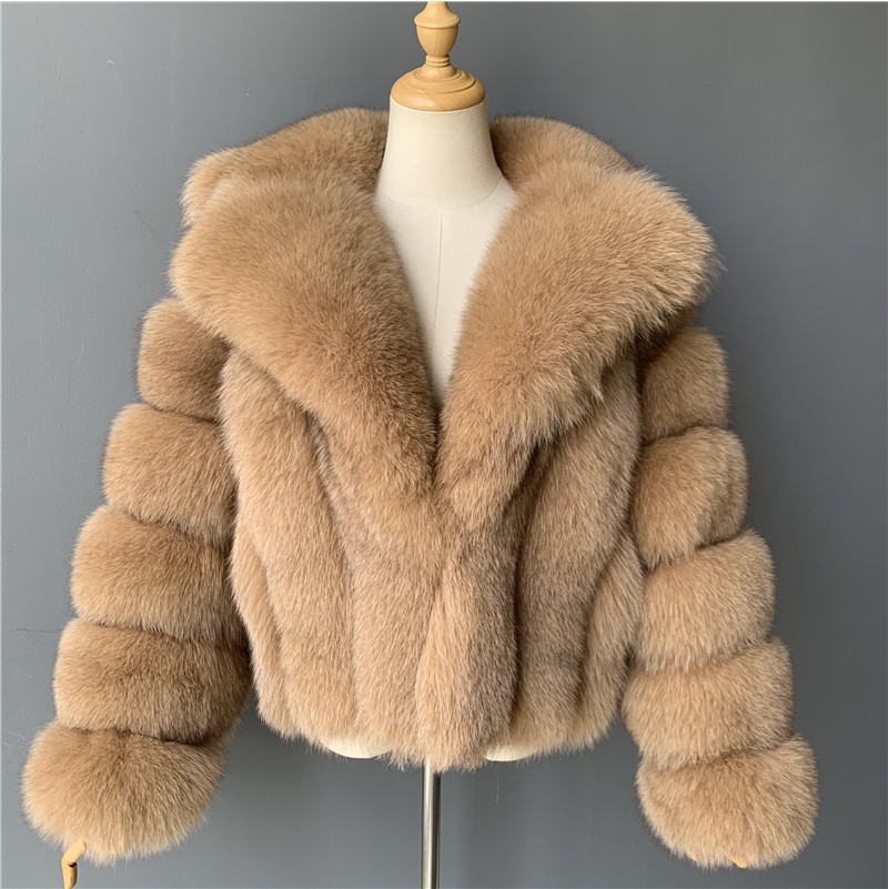 新品秋冬のファーコート・スーツの襟_画像1