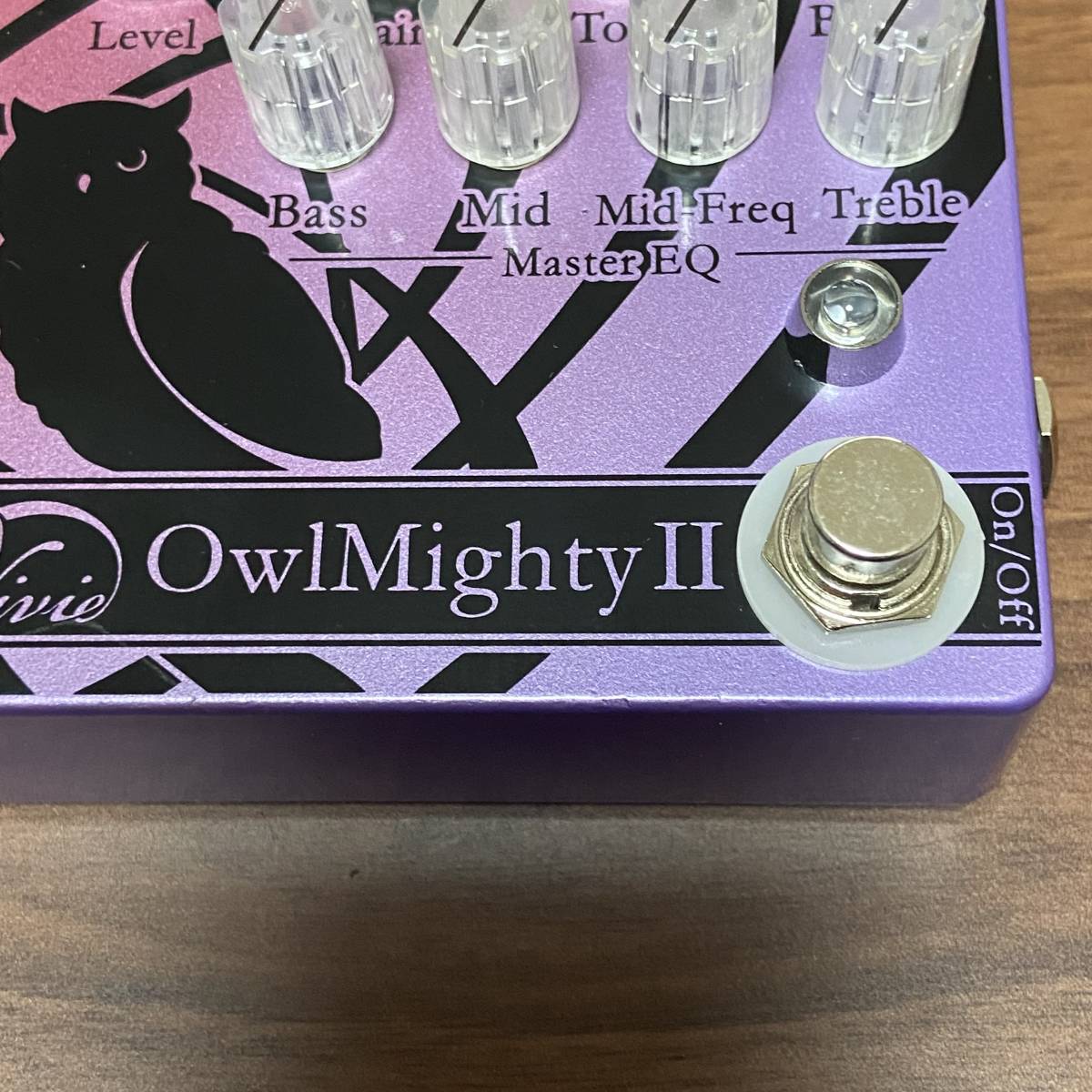 １円スタート!Vivie OwlMighty II Bass Pre-Amp　ベースプリアンプ_画像6
