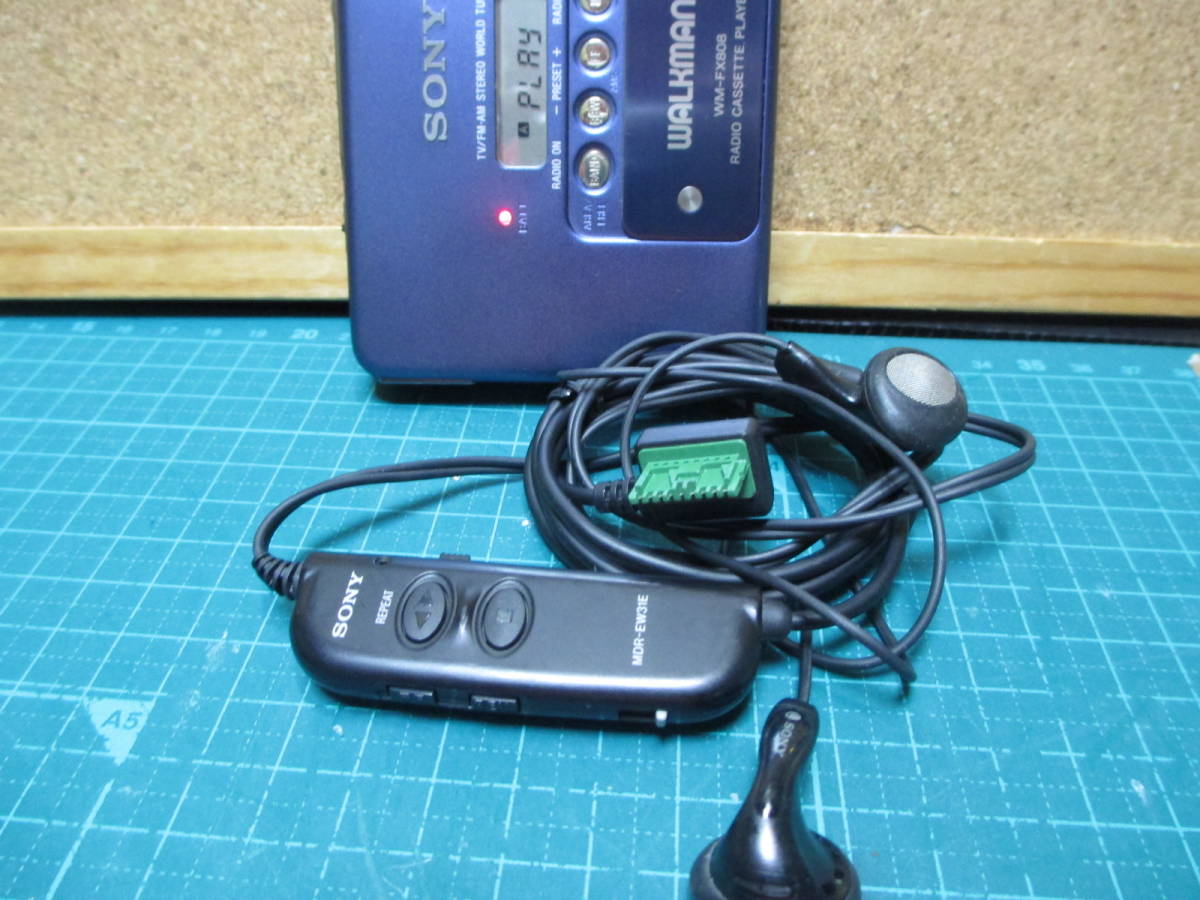 SONY　ウォークマン　WM-FX808 　ラジオカセットプレーヤー　整備品_画像7