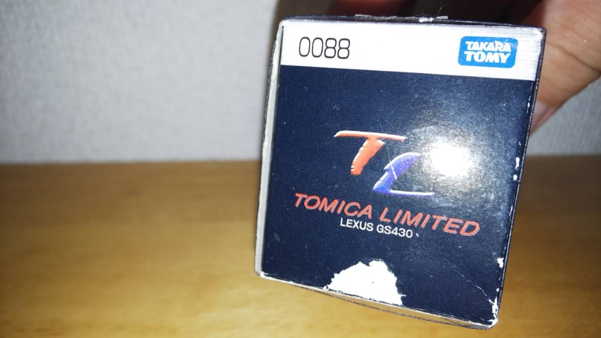 Tomica有限公司0088 LEXUS雷克薩斯GS 430黑色展覽垃圾 原文:トミカリミテッド 0088 LEXUS レクサス GS430 黒 展示品 ジャンク