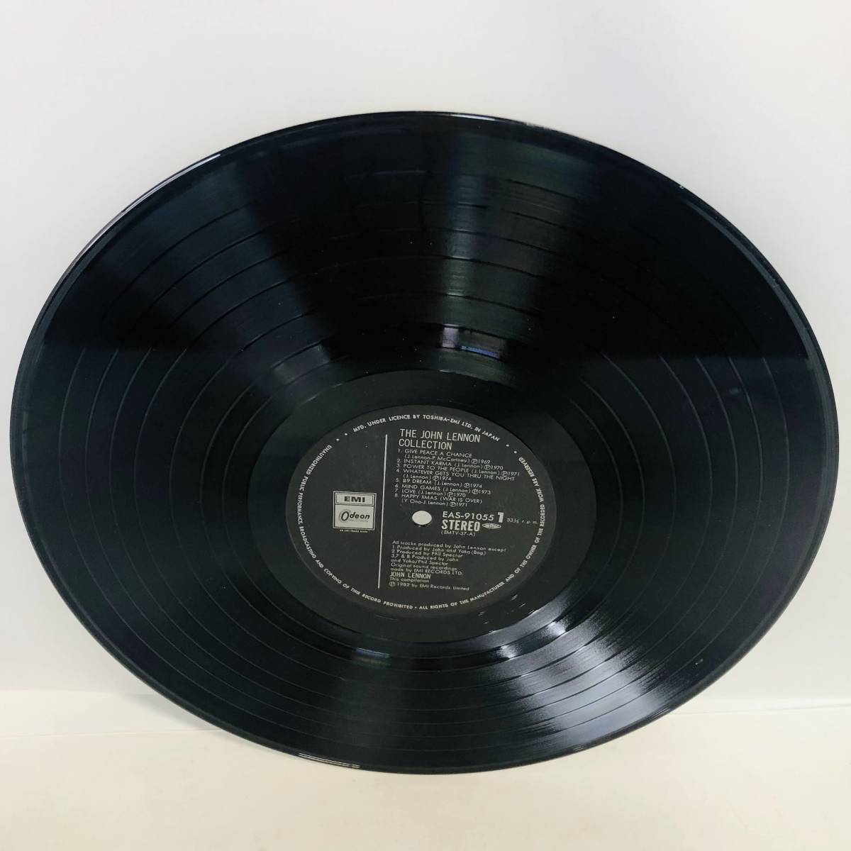 【LP】レコード 再生未確認 ジョン・レノン The John Lennon Collection EAS-91055 日本盤限定17曲入り ※まとめ買い大歓迎!同梱可能です_画像4