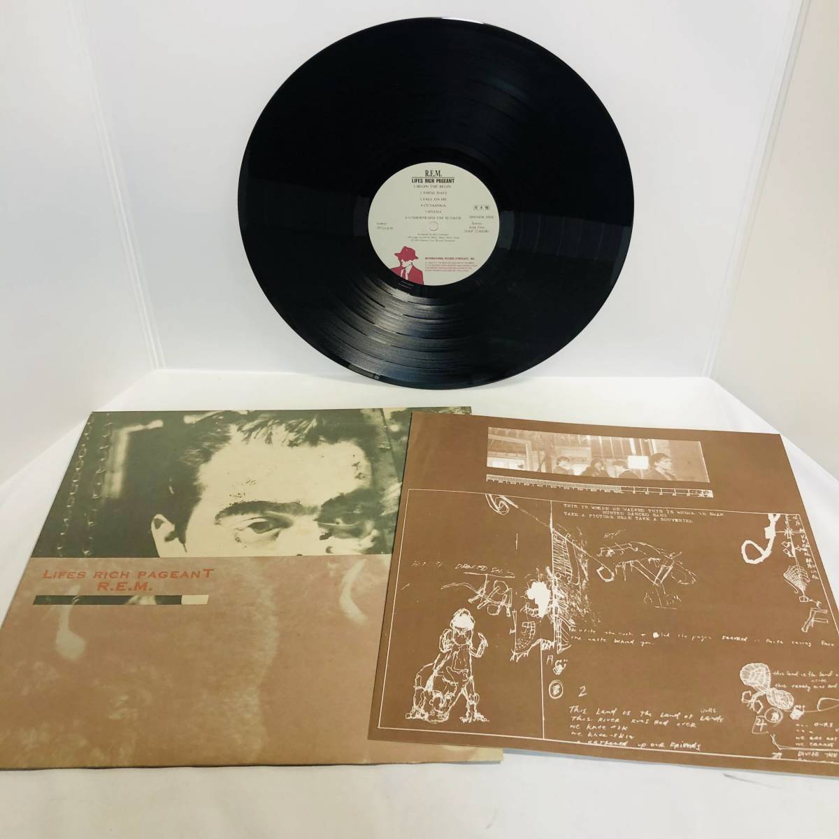 【LP】レコード 再生未確認 見本盤 R.E.M.【LIFES RICH PAGEANT】28AP 3240 ※まとめ買い大歓迎!同梱可能です_画像3