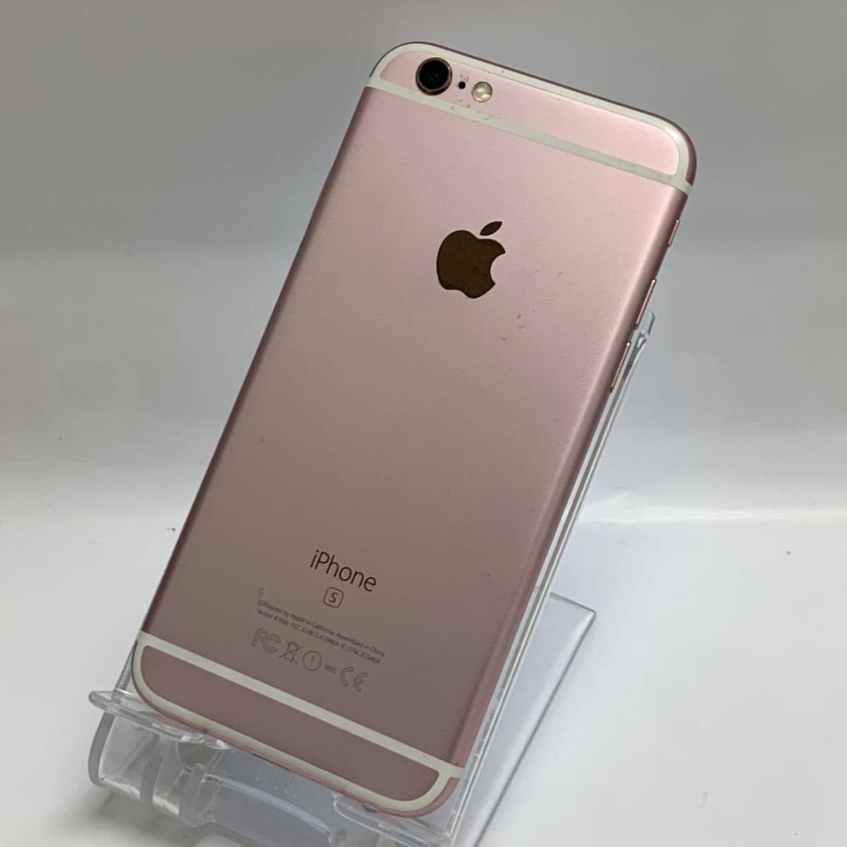 Apple　iPhone 6s　64GB　Softbank版SIMフリー　ローズゴールド　バッテリー73％　訳あり品_画像2