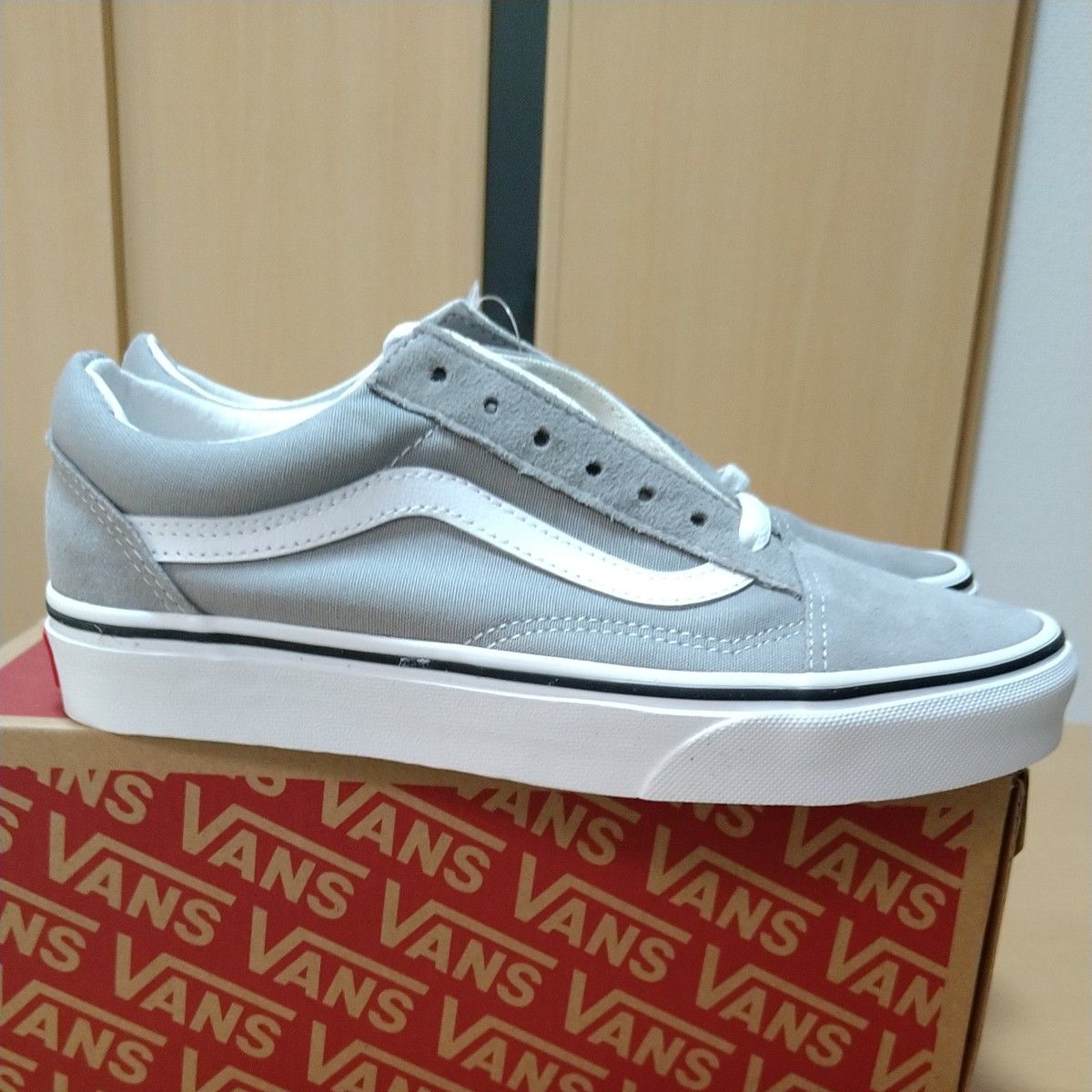 VANS  オールドスクール　スニーカー 　23cm   LT.Gray  新品未使用品