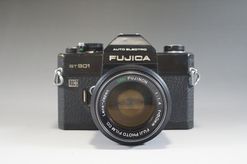 【360】FUJICA/フジカ　ST901 ／LENDS FUJINON 1:1.4 f=50mm　■LENDS FUJINON-T 1:2.8 f=100mm_画像2