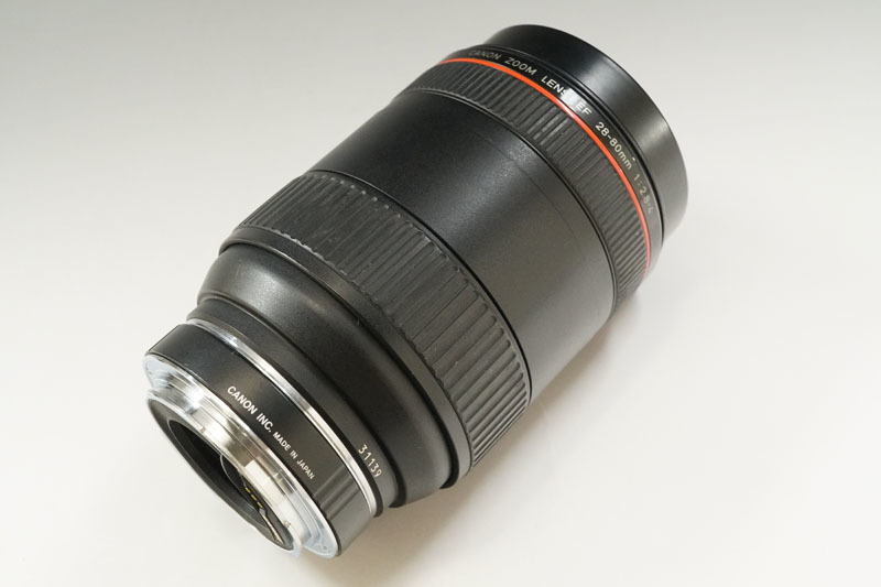 【414】レンズ　Canon/キャノン　ZOOM　LENS　EF28-80mm　F2.8-4L　USM　レンズフード付き_画像7