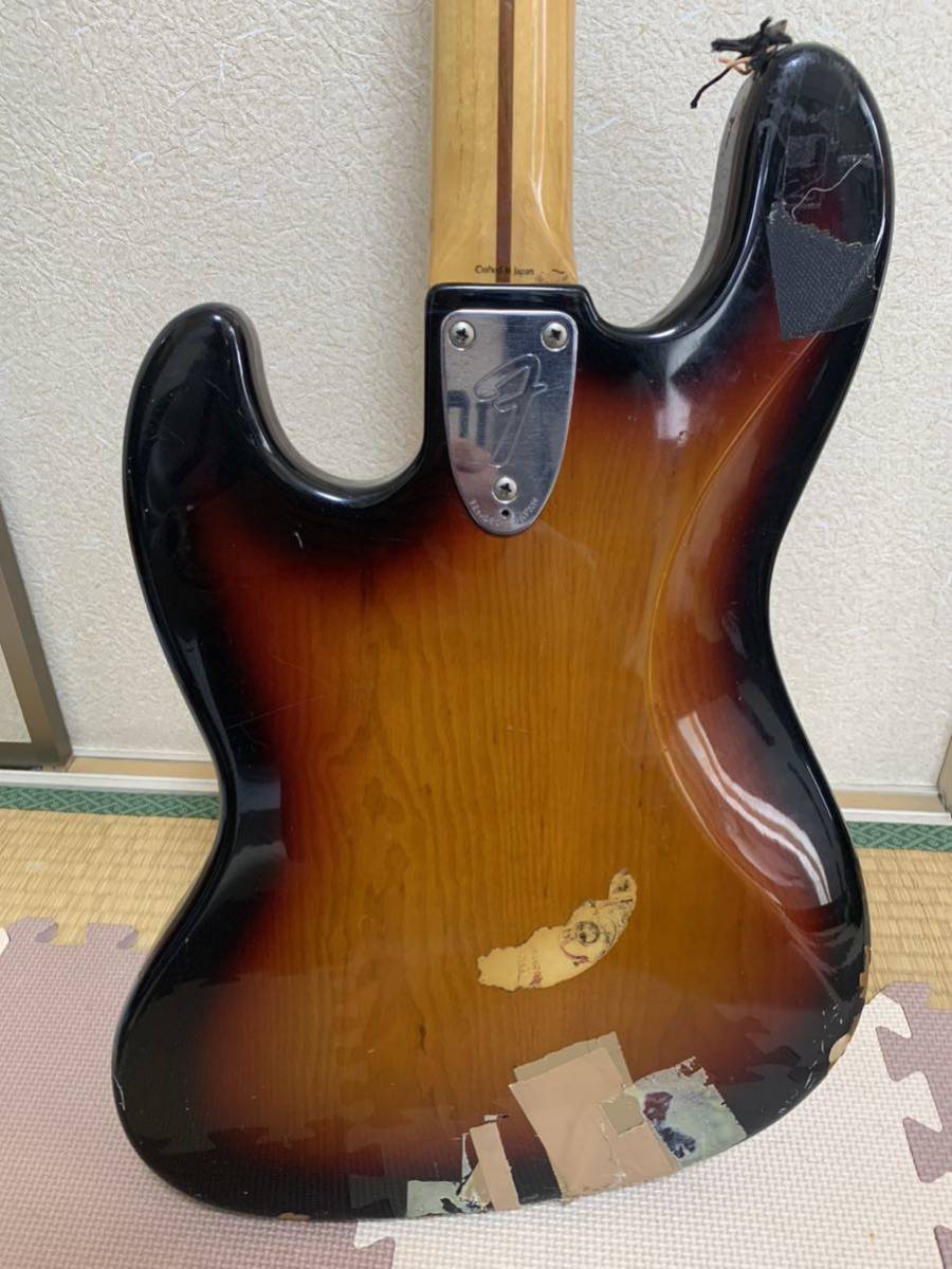 《Fender エレキギターJAZZ BASS made in japan ／ジャンク品》_画像7