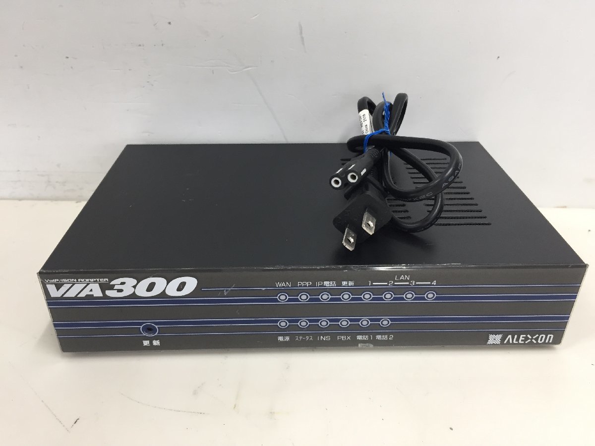 ALEXON 　VIA300 アレクソン 　ISDN アダプタ　中古品　(管：2C2-M）_画像1