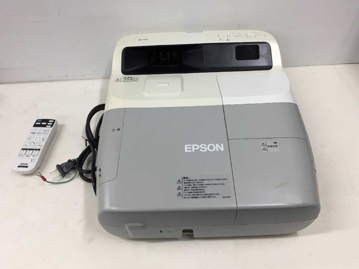 EPSON エプソン プロジェクター EB-460 ランプ使用時間137Ｈ（管２OF）　_画像1