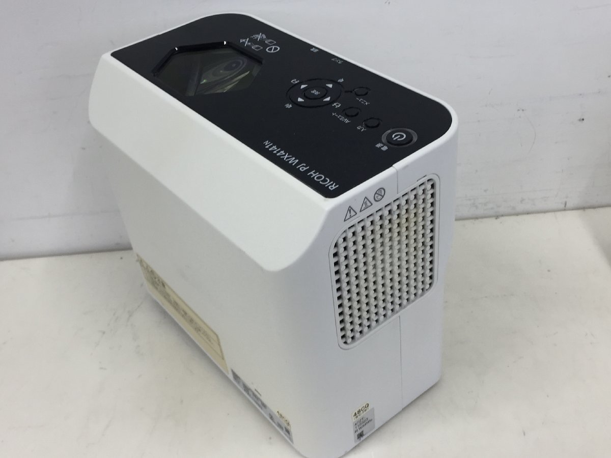  Ricoh super short burnt point DLP projector RICOH PJ WX4141N body only lamp lack of electrification verification only junk ( tube 2F)