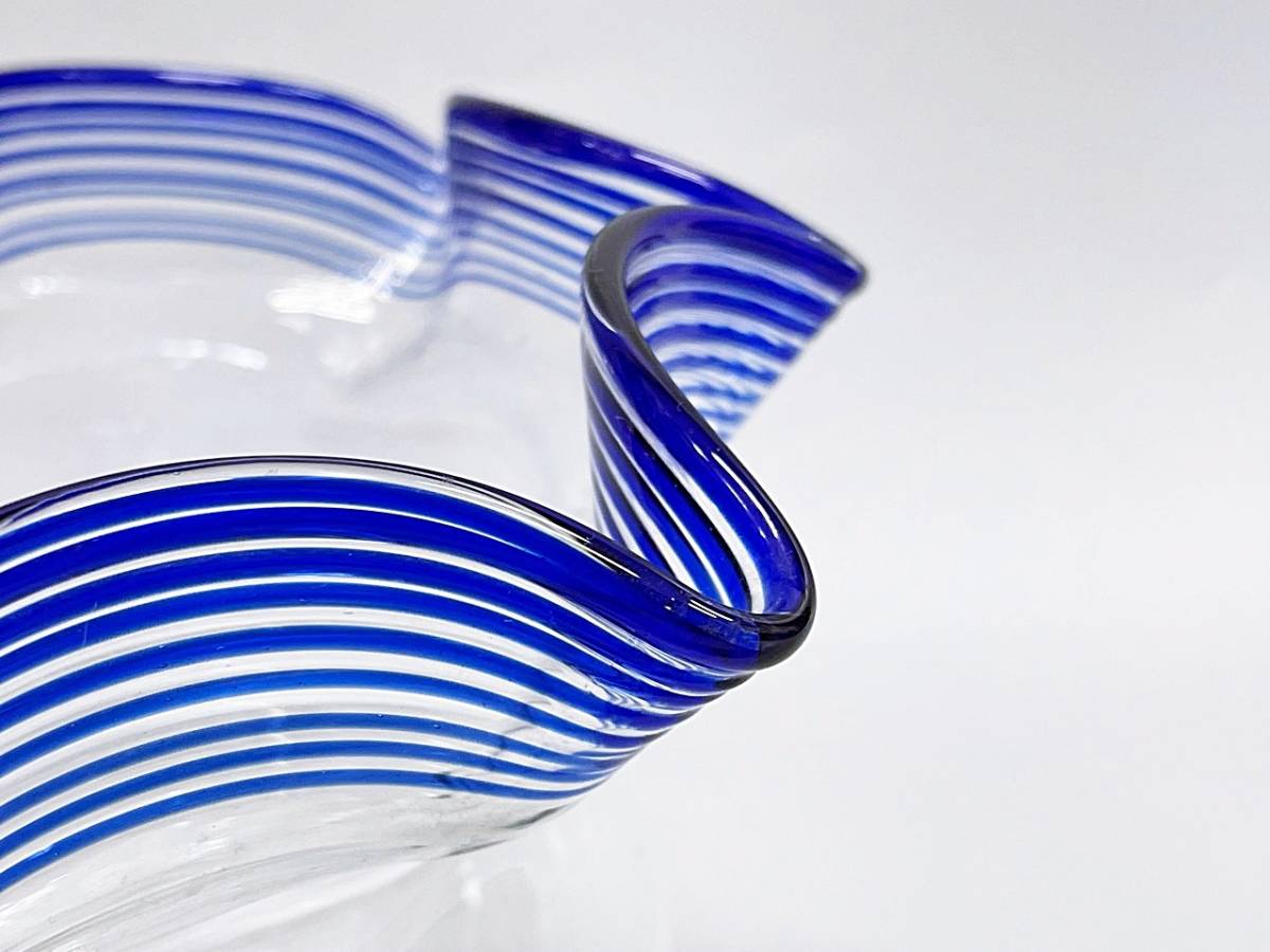 金魚鉢 ガラス製 フィッシュボウル アクアリウム ガラス雑貨 ガラス細工 レトロ雑貨 インテリア 置物 _画像6