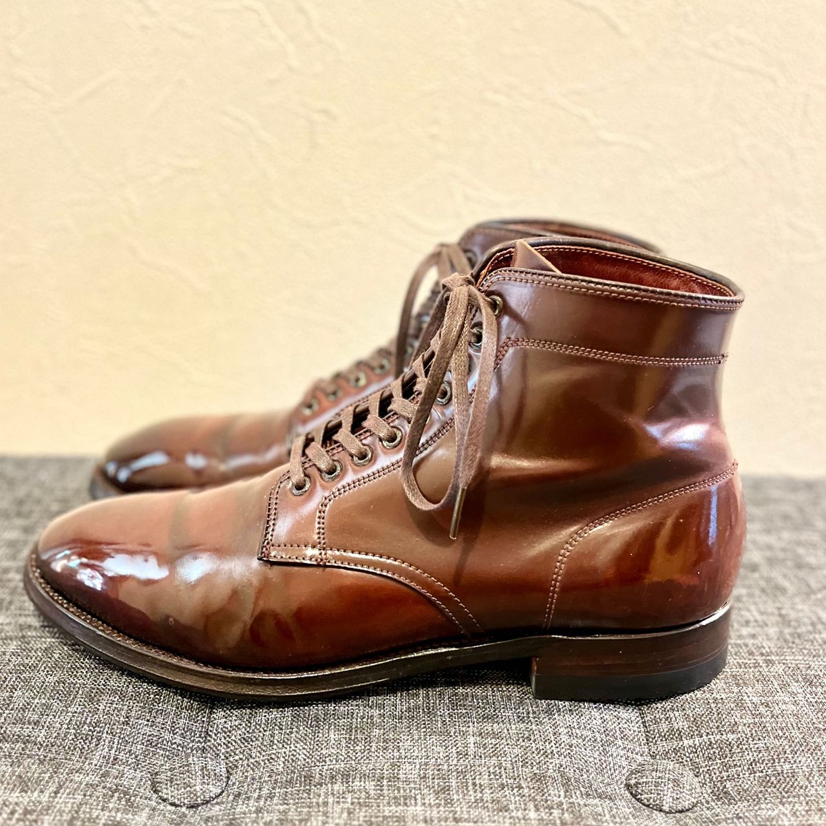 希少な逸品】名門《Alden》45610コードバン9ホールブーツ 7D 希少な逸品】名門《Alden》45610コードバン9ホールブーツ 7D