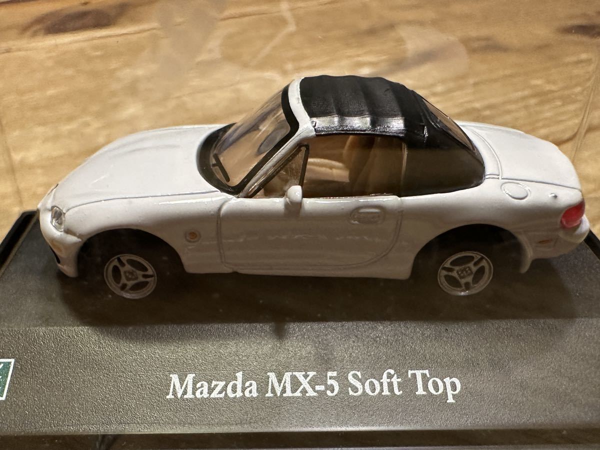 MAZDA MX-5 soft top NB 後期　roadster miata ロードスター　ミニカー絶版 マツダ_画像3