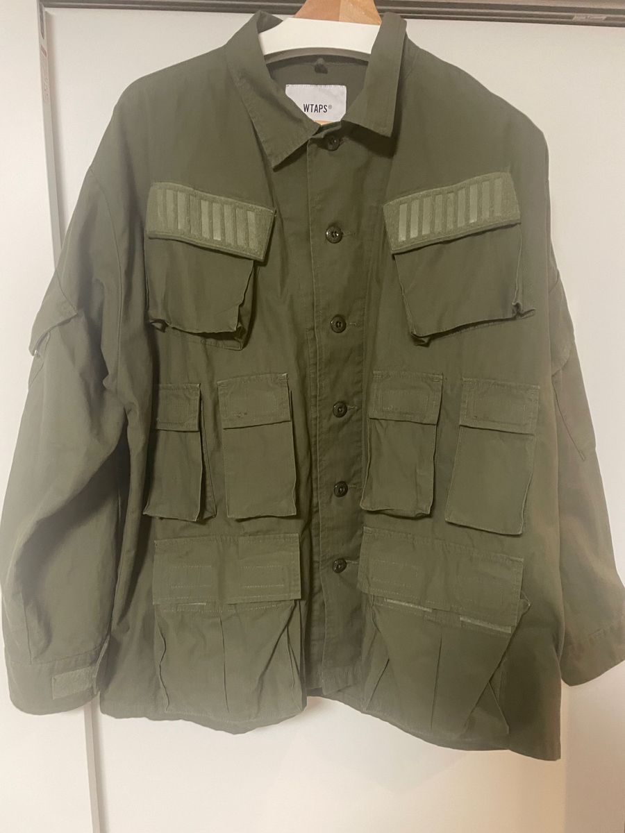 wtaps 19 MODULAR LS 01 SHIRTS COTTON RIPSTOPcolourオリーブ|Yahoo
