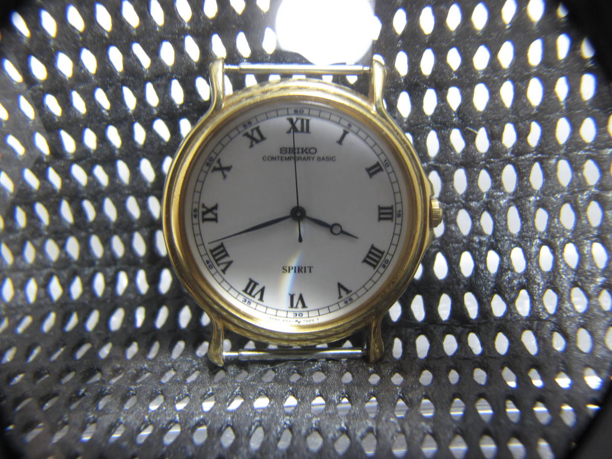 SEIKO セイコー SPIRIT スピリット 腕時計 メンズ クォーツ 5S21-7000 本体のみ ジャンク品_画像2