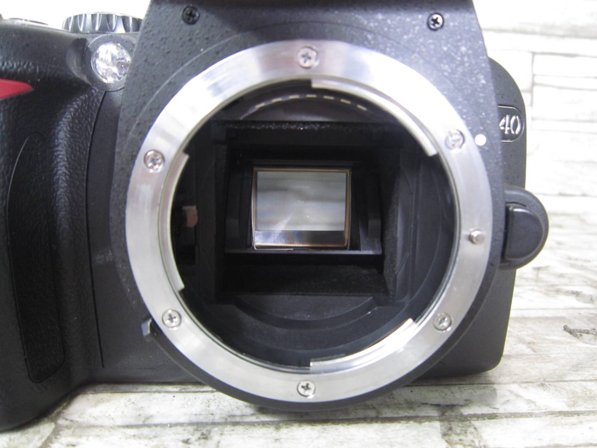 Nikon D40 一眼レフ 18-55ｍｍ1:3.5-5.6G レンズ付き_画像8