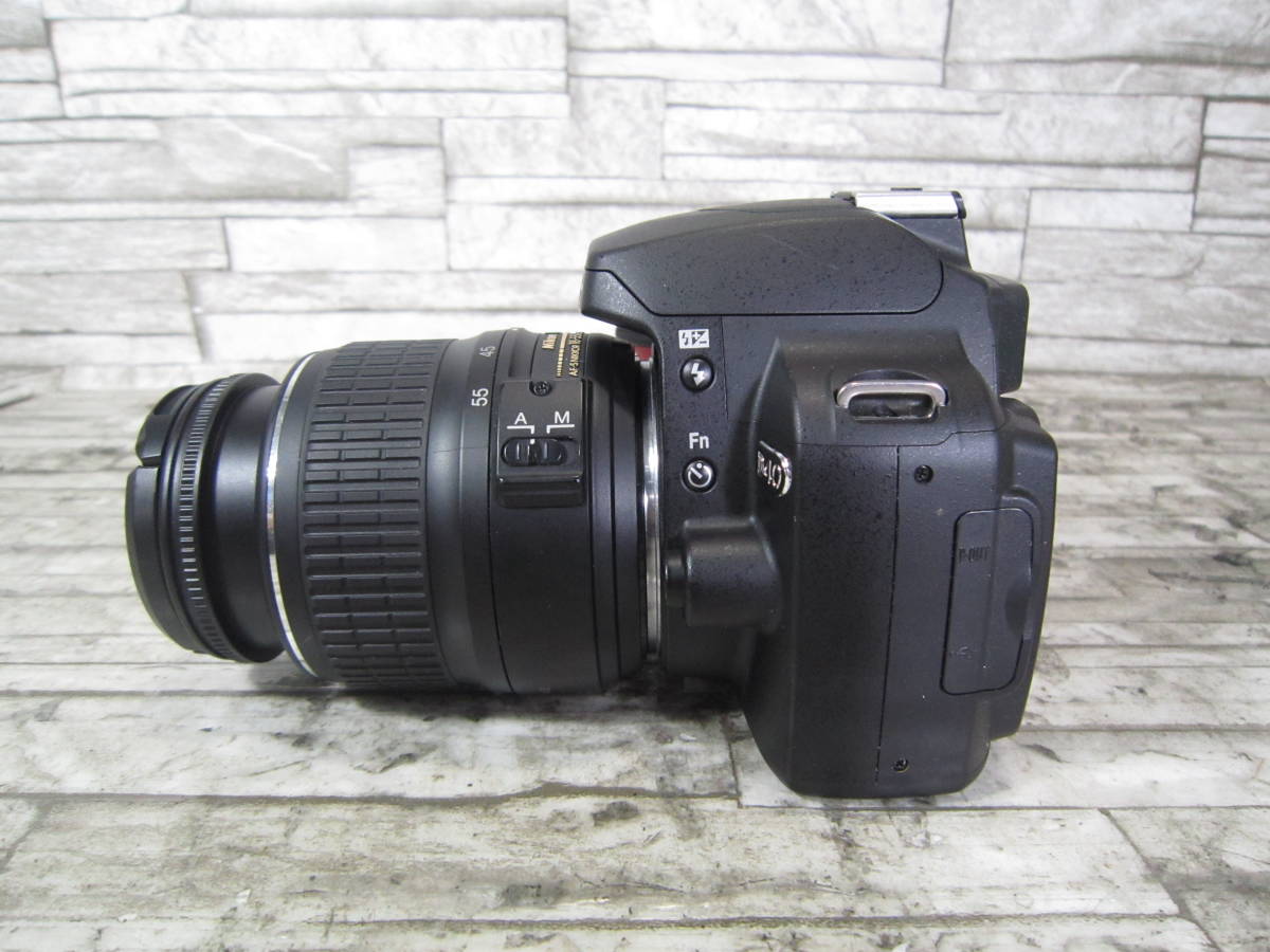 Nikon D40 一眼レフ 18-55mm 1:3.5-5.6GⅡED レンズ付きの画像3