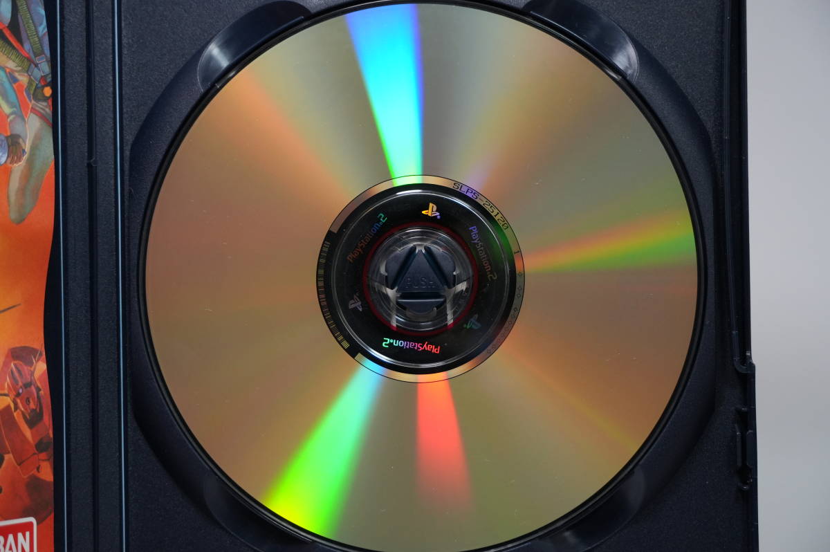 【送料込み ２本セット】PS2 ギレンの野望 ジオン独立戦争記＆攻略指令書_分かり難いですがディスク外周に靄状の傷有