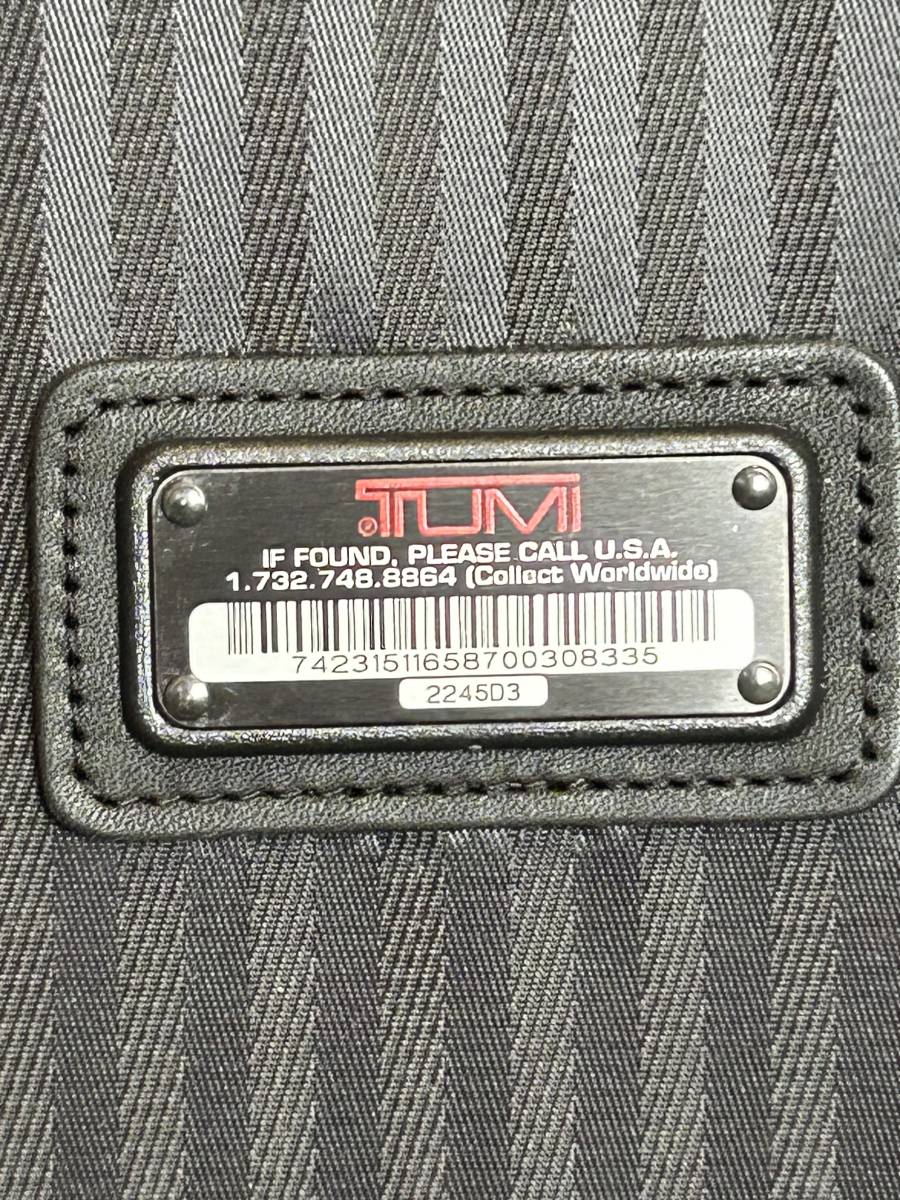 1円スタート　TUMI 2245D3 特大2輪スーツケース_画像3