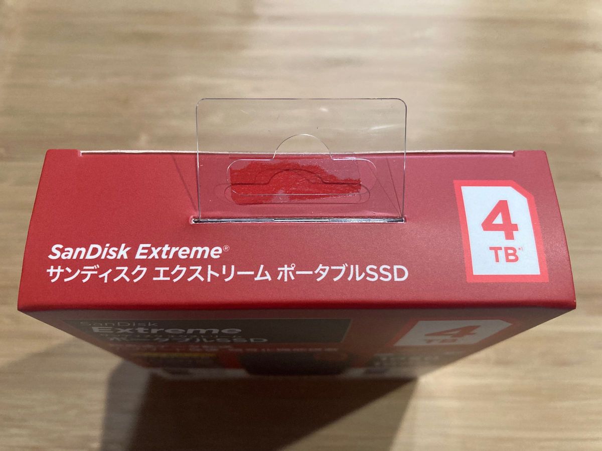 新品未開封 SanDisk Extreme PRO ポータブルSSD 4TB Yahoo!フリマ（旧）-