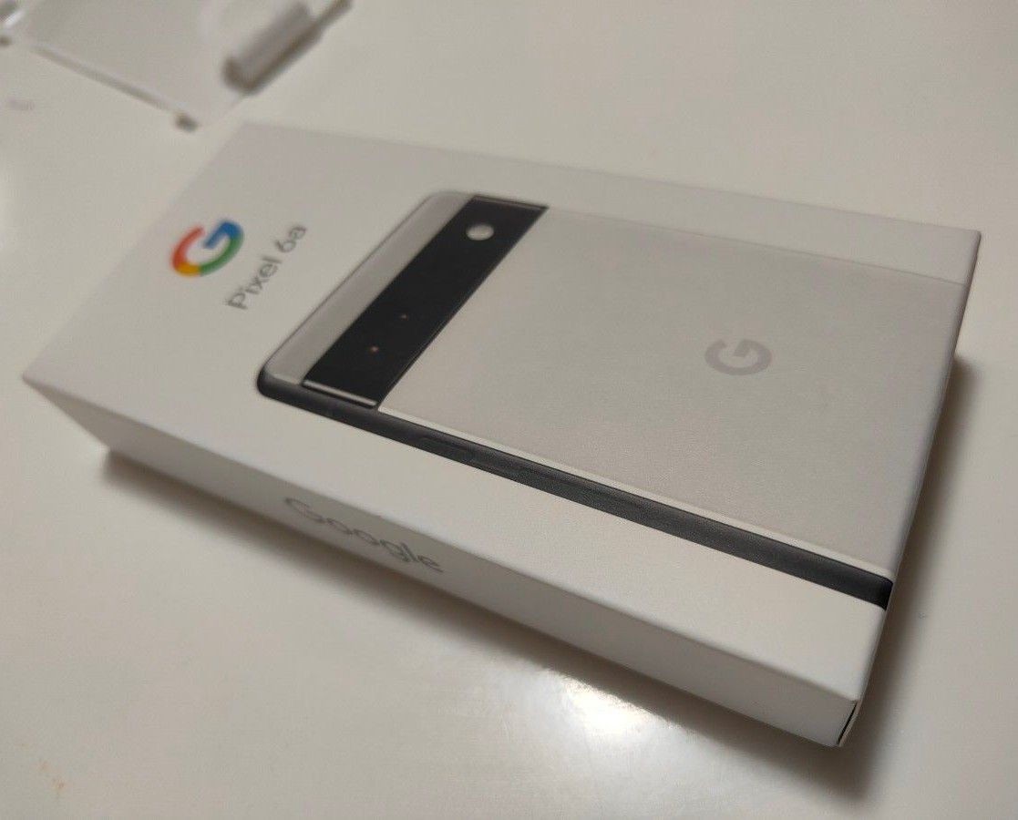 Google Pixel 6a Chalk 128 GB au SIMフリー[画面保護フィルム カバー