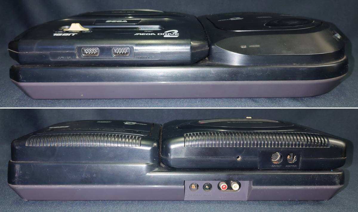 セガ SEGA メガCD2 & メガドライブ2 セット 動作品 / MEGA DRIVE2 & MEGA-CD2の画像6