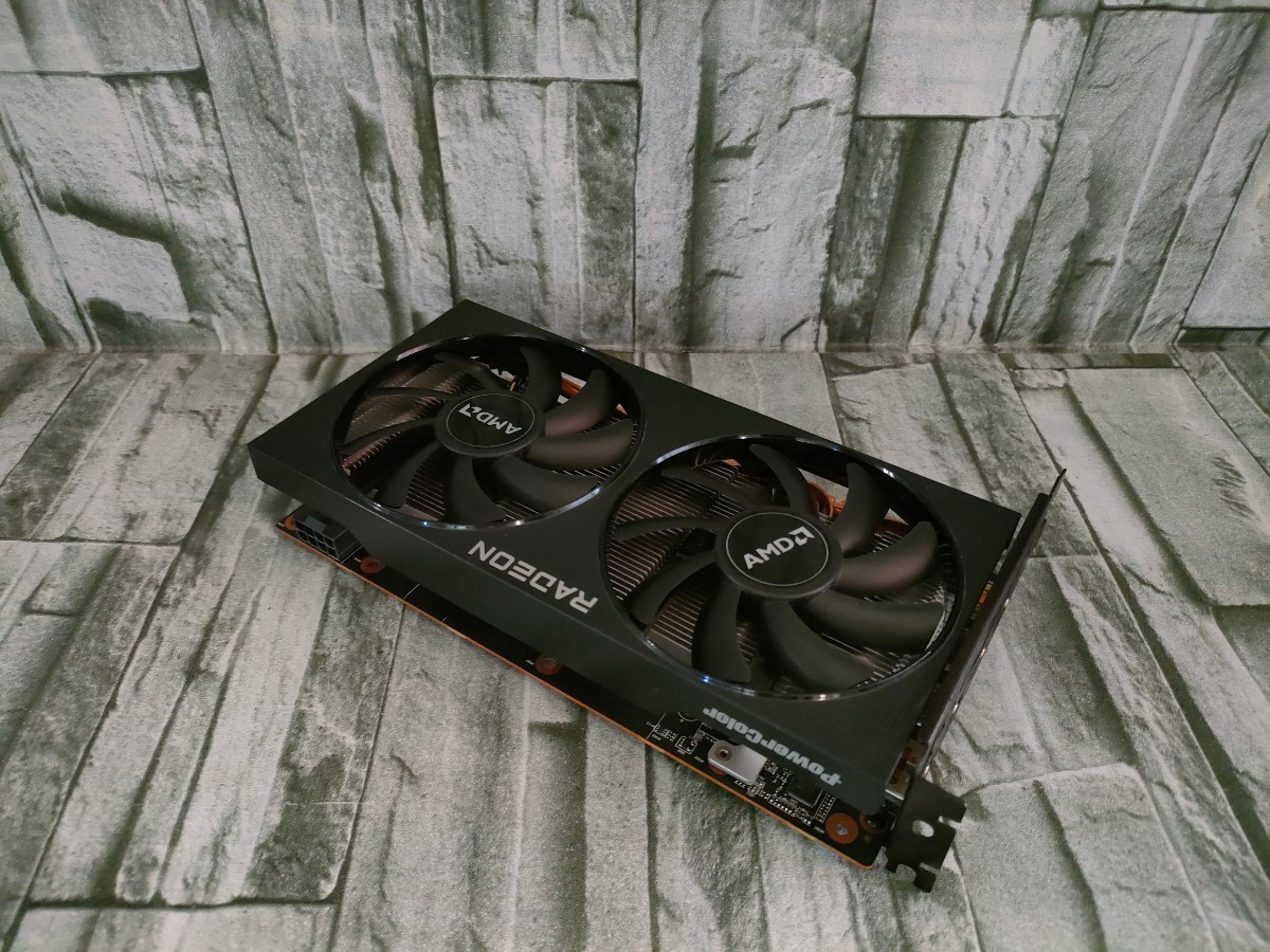 AMD PowerColor Radeon RX6600 8GB AXRX 【グラフィックボード】_画像1