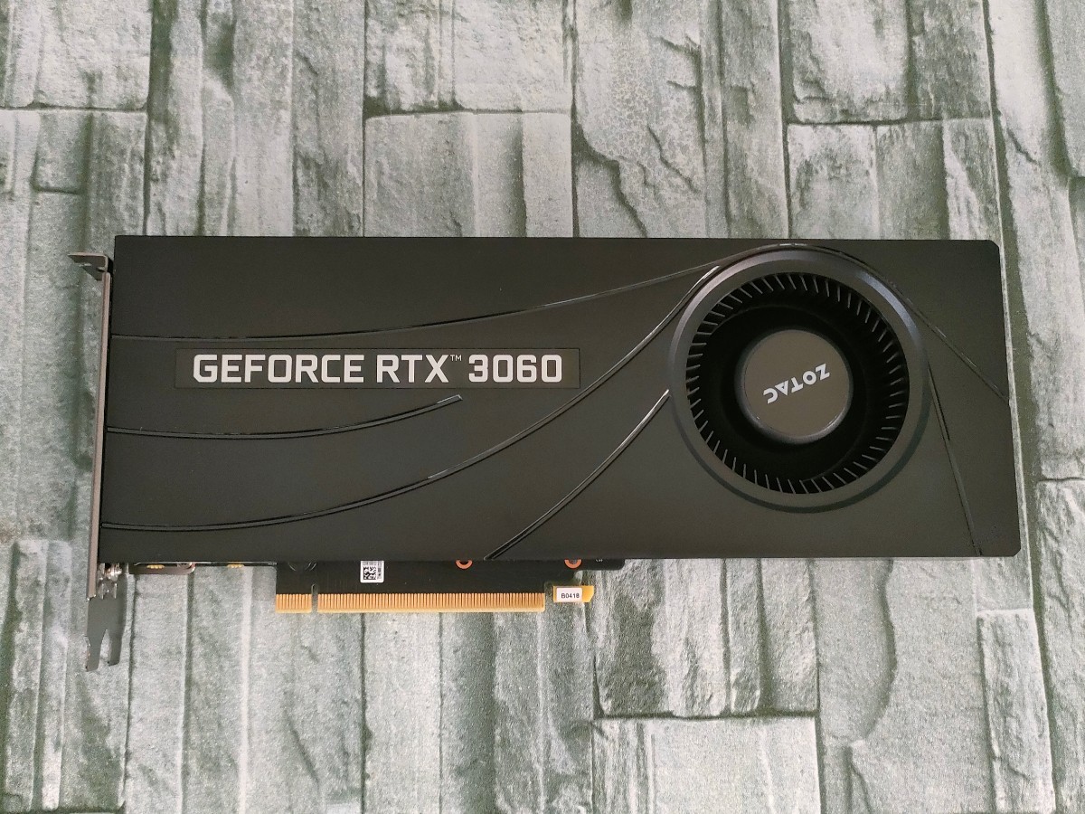 NVIDIA ZOTAC GeForce RTX3060 12GB 【グラフィックボード】(PCI