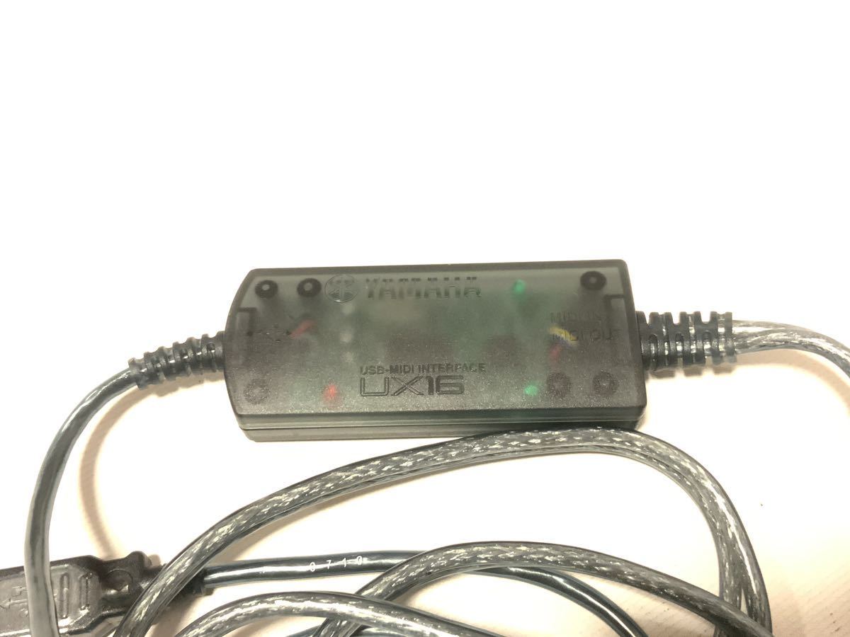 YAMAHA UX-16 USB-MIDIインターフェース_画像2