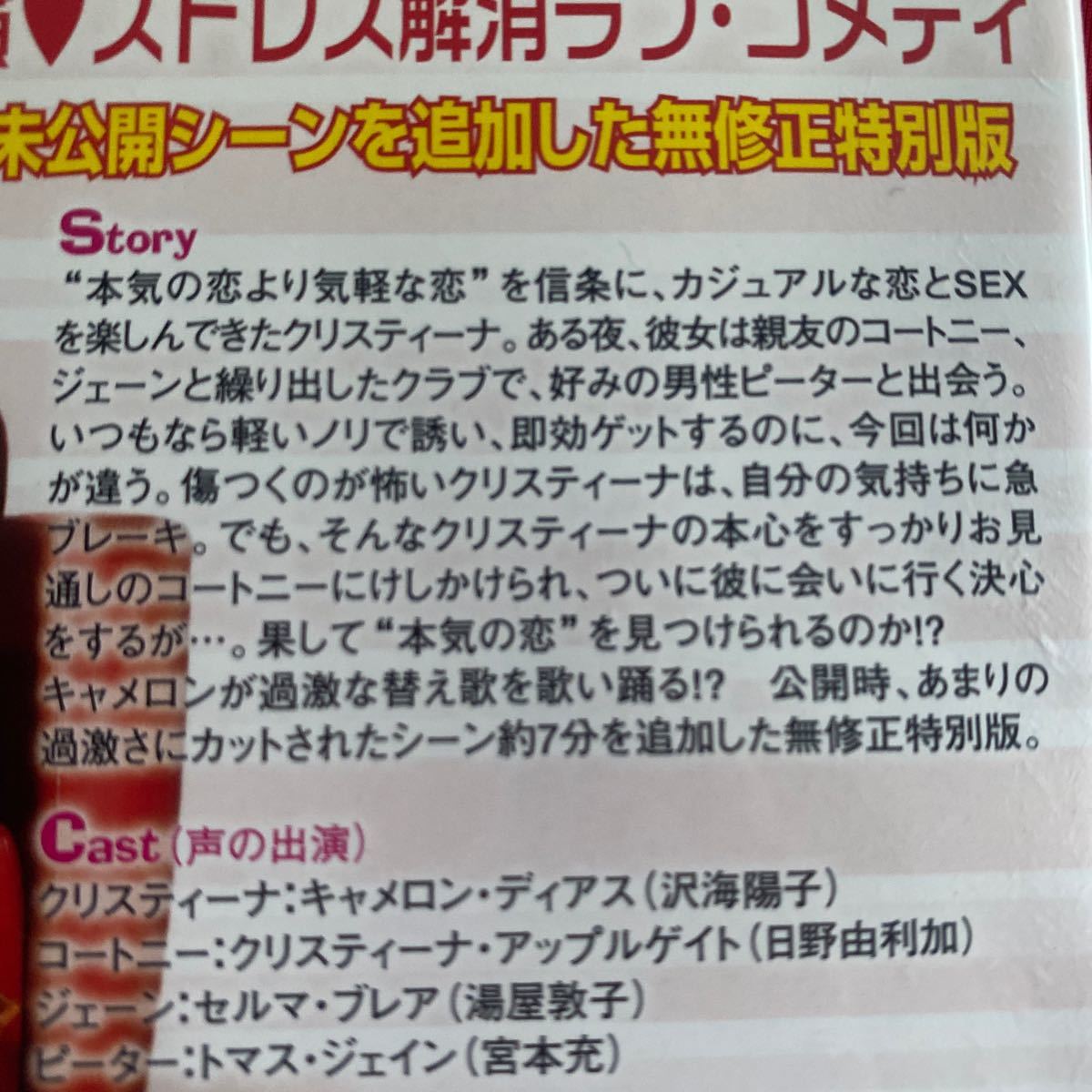 送料無料　ラブコメディ２枚セット　中古DVD 「クリスティーナの好きなコト」「10日間で男を上手にフル方法」_画像5