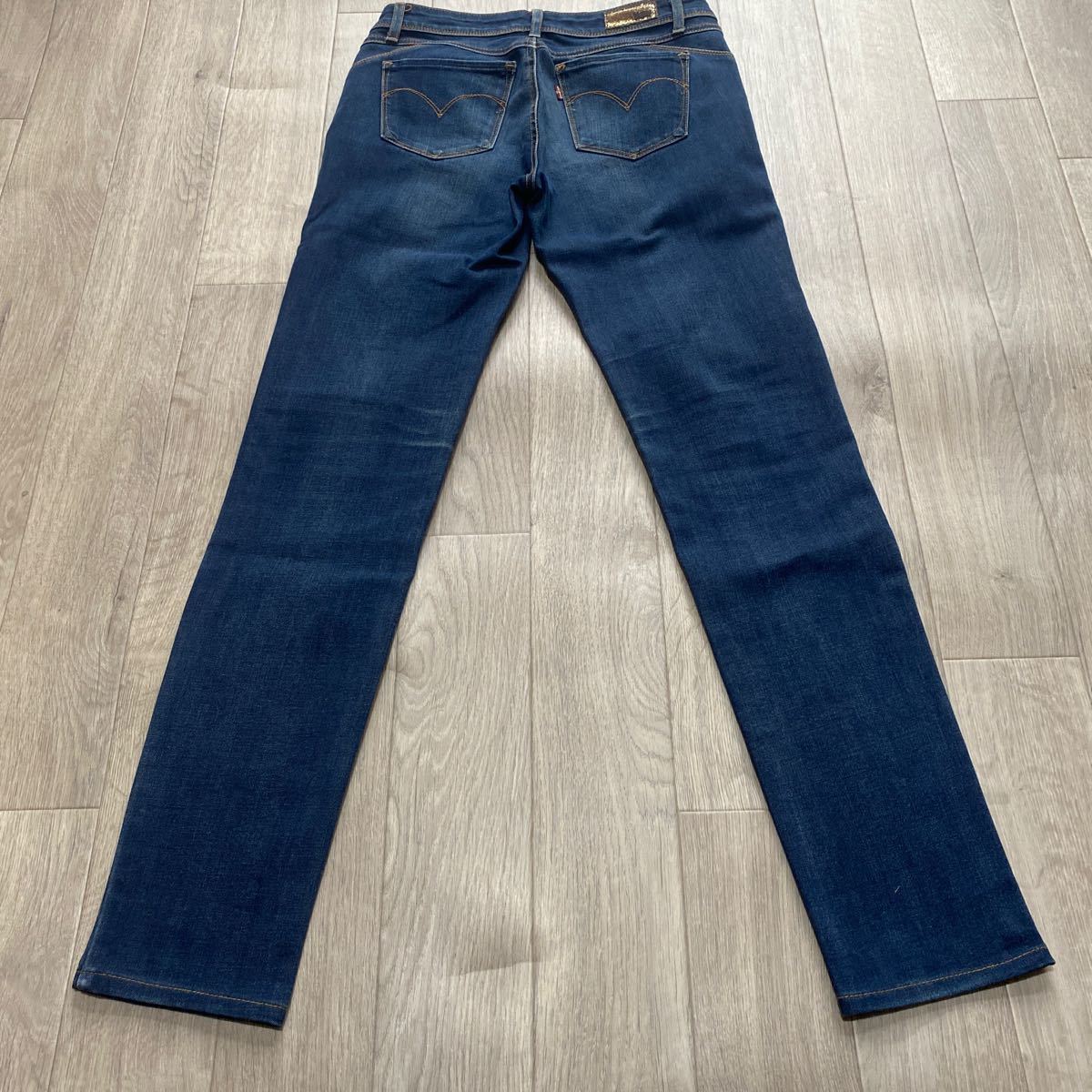 送料無料 古着ジーンズ【Levi's Demi curve skinny W25】_画像5